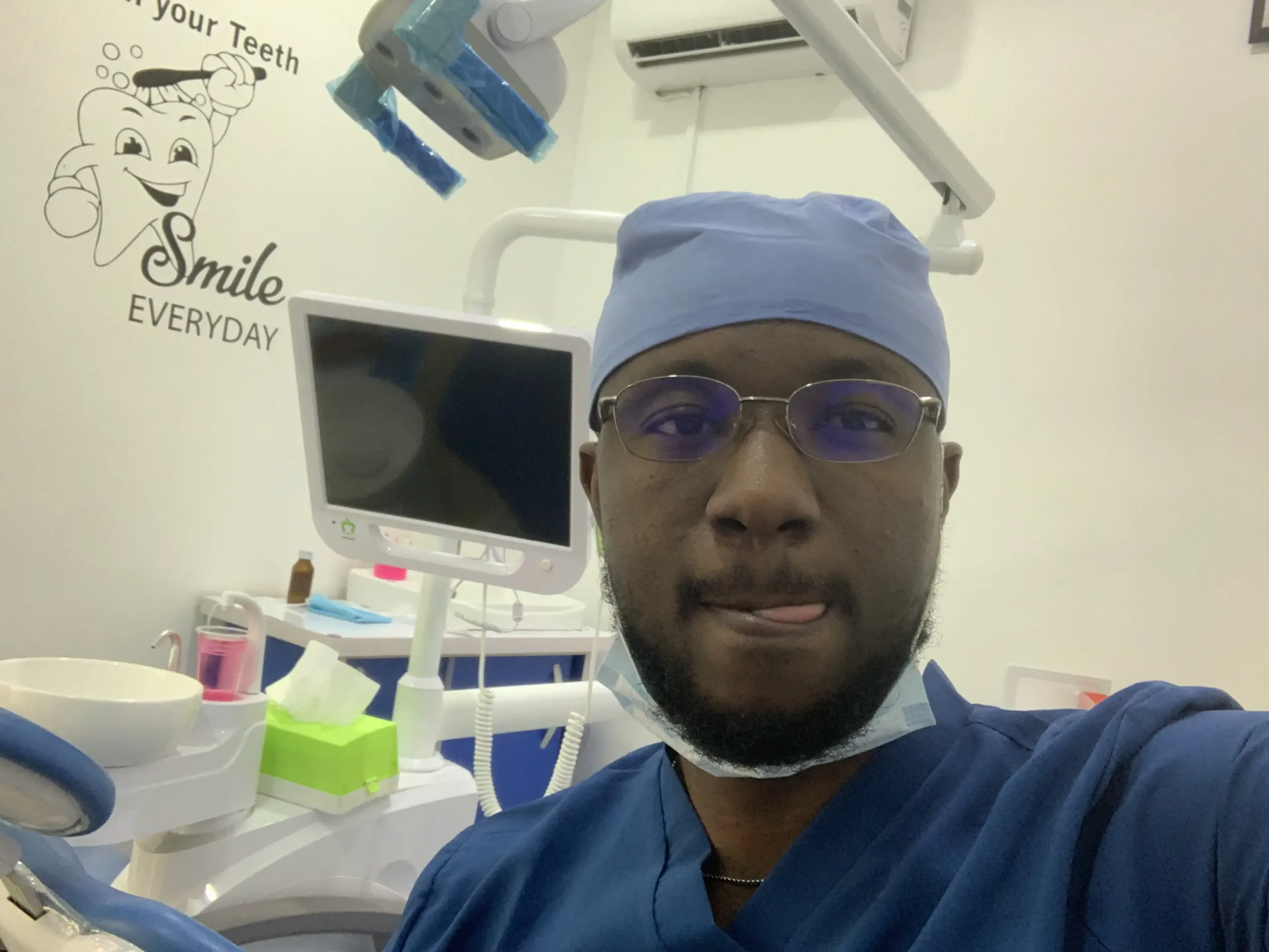 Dr. Dan Afolabi, Founder of CalmTooth Dental Clinic Abuja