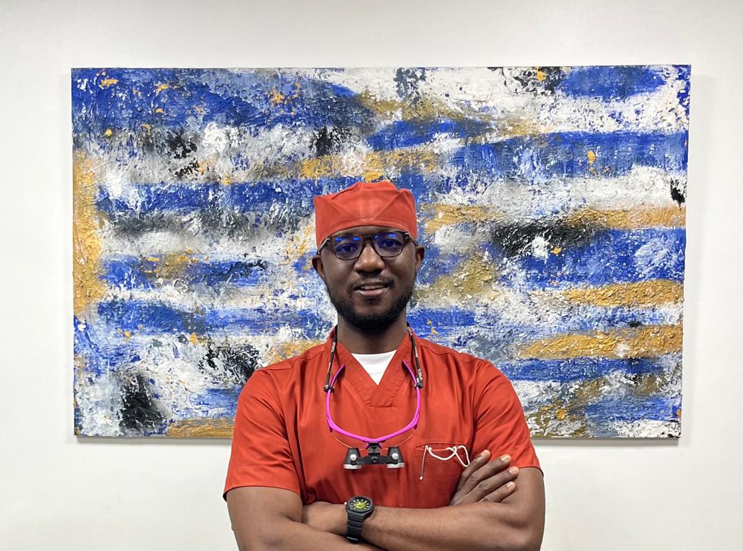 Dr. Dan Afolabi, Founder of CalmTooth Dental Clinic Abuja